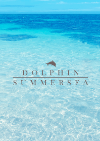 SUMMER SEA 25 -BLUE DOLPHIN-