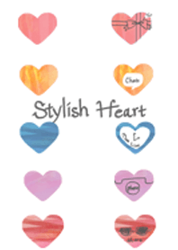 stylish heart
