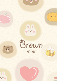 Brown cute minimal