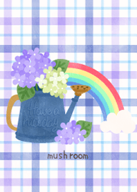 北欧かわいい日常・あじさいチェック