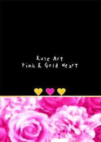 Rose Art Pink&Gold Heart 大人の着せ替え