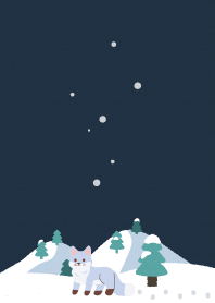 狐狸_雪地風