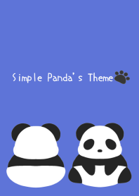 Simple Panda's Theme/DEEP BLUE