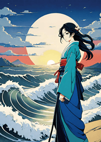 Bright Moon and Dawn A8D620