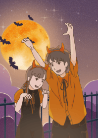 Couple - Happy Halloween.2023 LET'S DRAW