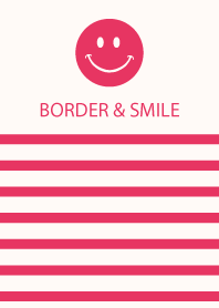 BORDER & SMILE -STRAWBERRY-