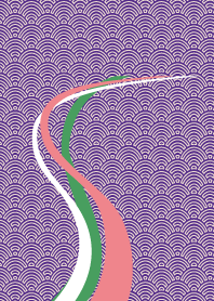 Japanese pattern theme.