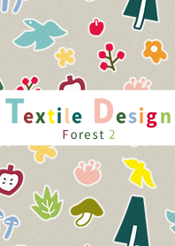 Textile Design forest 2