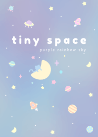 Tiny Space: Purple Rainbow Sky