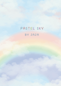 ท้องฟ้าพาสเทล สายรุ้ง