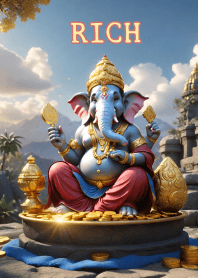 Ganesha, grant you Extremely RICH