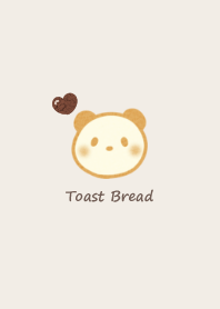 Panda Toast -chocolate-