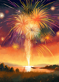 Beautiful Fireworks Theme#148