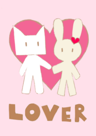 Cat Kuanloung and Bunny Lucky Lover