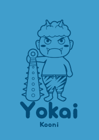 Yokai Kooni Yacht blue