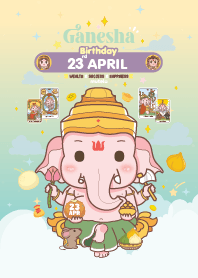 Ganesha x April 23 Birthday