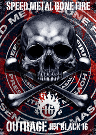 Outrage jet black 16