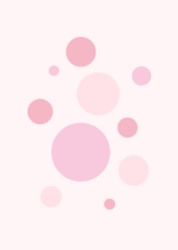 Light pink dots.