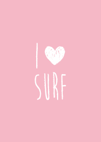 I LOVE SURF (PINK) japan