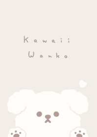 毛茸茸的狗 / beige.