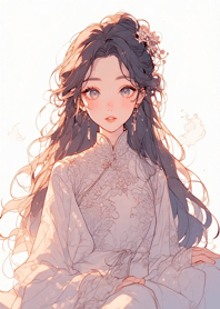 Comfortable sunny day - cute girl ec02