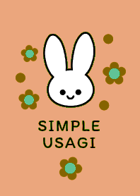 SIMPLE USAGI -FLOWER- THEME 201