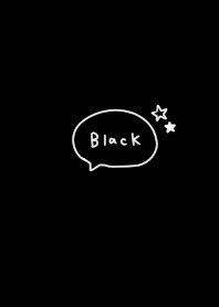 飽きない×シンプル×ブラック。星。