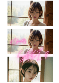 AI Beautiful Girl Saki Theme 2