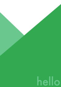 hello - green