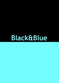 Simple Blue & Black no logo No.9-5