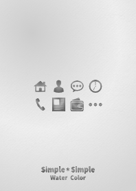 Simple Simple /WC/ monochrome