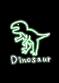 Glowing neon dinosaurs! !