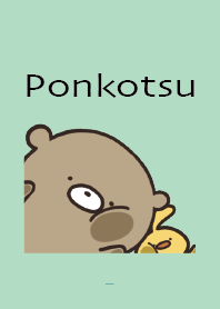 Mint Green : Bear Ponkotsu4