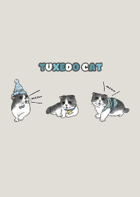 tuxedocat3 - linen