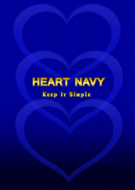 (HEART NAVY)