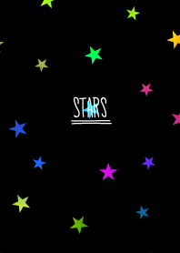 Twinkle stars light:colorful