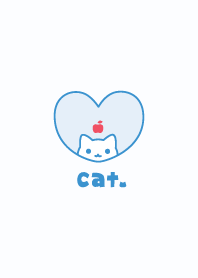 Cat Apple [Blue]