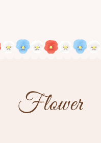 Flower 010-2 (pansy/Red)