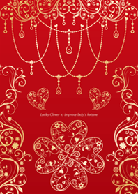 女性の運を引き寄せる幸運のクローバー♣