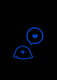 Chill out chick.(black2-08)