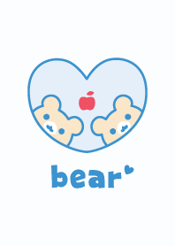 Bear Apple [Blue]