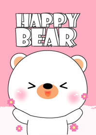 Love Happy White Bear theme