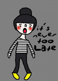 Happy Isuko,it's never too late By Kukoy