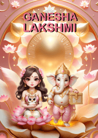 Ganesha-Lakshmi=wealthy prosperous