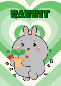 Rabbit Like Green Color Theme (JP)