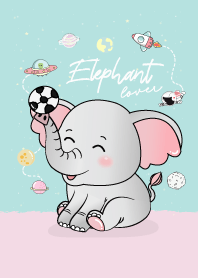 Elephant Lover Space. (Pink&Blue)