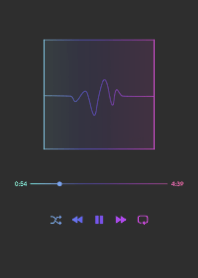 MUSIC PLAYER 2 Grad - ブラック (a) - 90