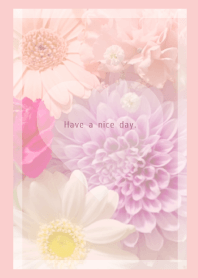 Flowers and hearts -Colorful- 52