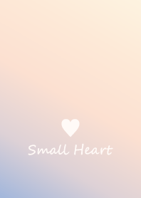 Small Heart *Blue+Orange 2*