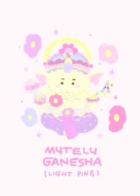 mutelu GANESHA (light pink)